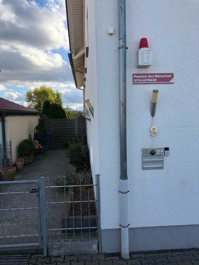 Pension Am Roemerhof Münzenberg Kültér fotó